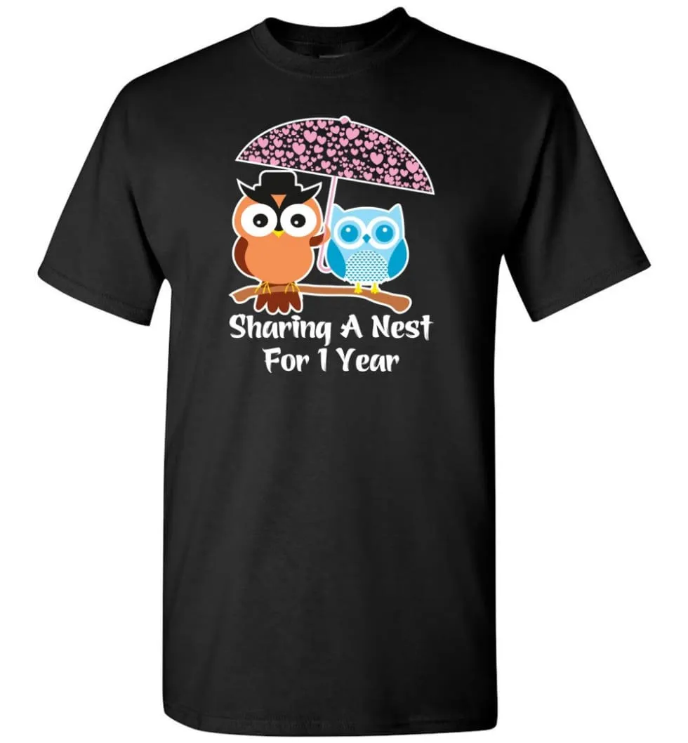 1 Year Wedding Anniversary Gifts Valentine's Day T-Shirt