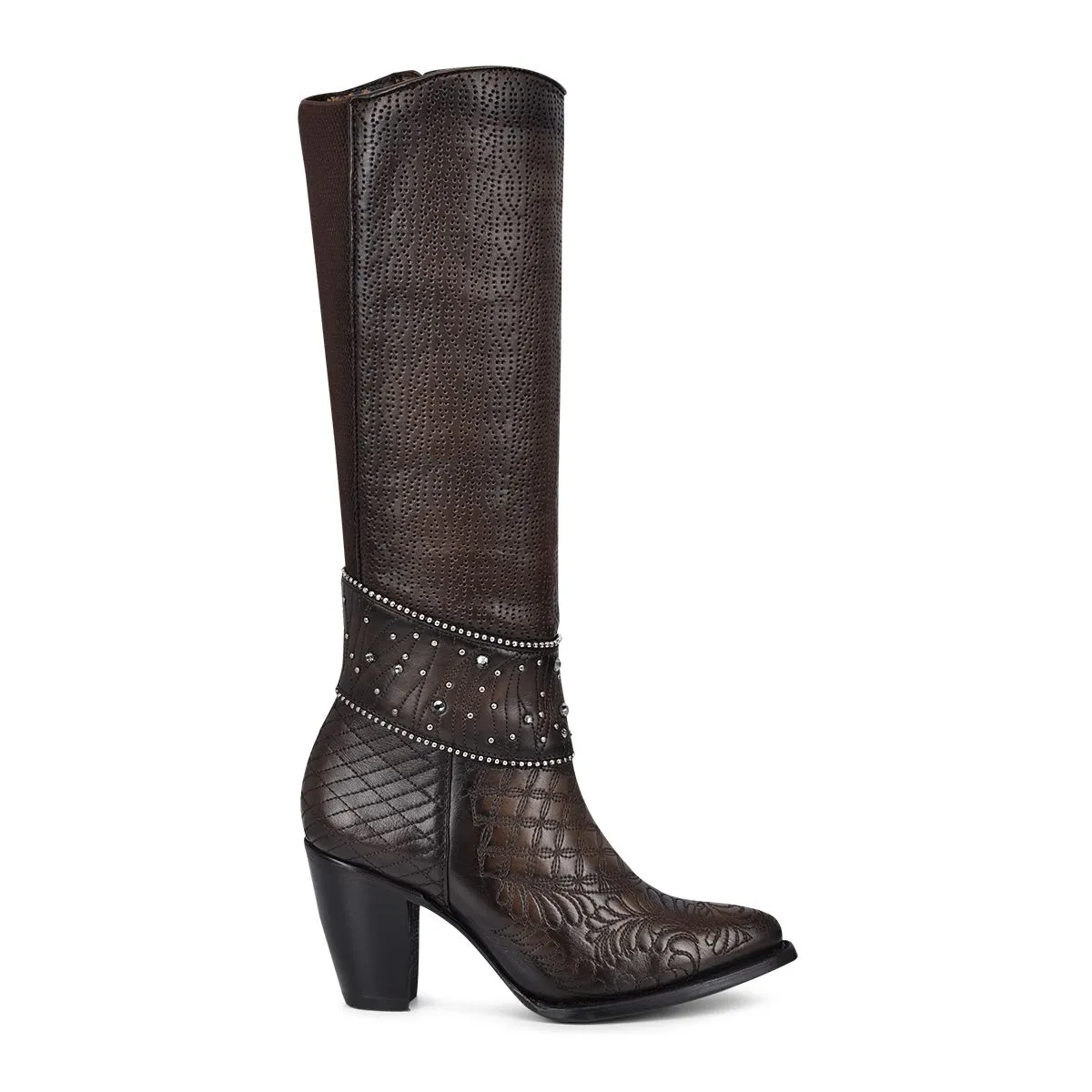 3F80RS - Cuadra black and brown Paris Texas fashion boots for women