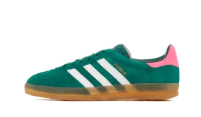 Adidas Gazelle Indoor Collegiate Green Lucid Pink