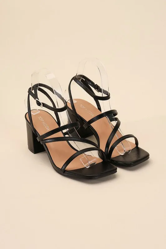 ALI-6 Strappy Low Heel