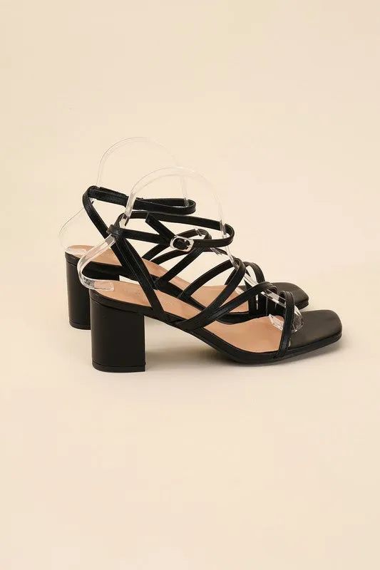 ALI-6 Strappy Low Heel