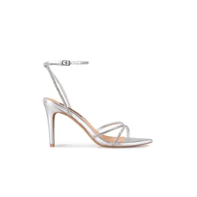 Amelia Sandal Silver Metallic