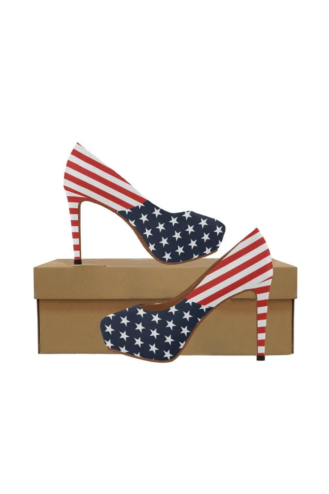 Stylish Americana High Heels for Chic Comfort and Elegance