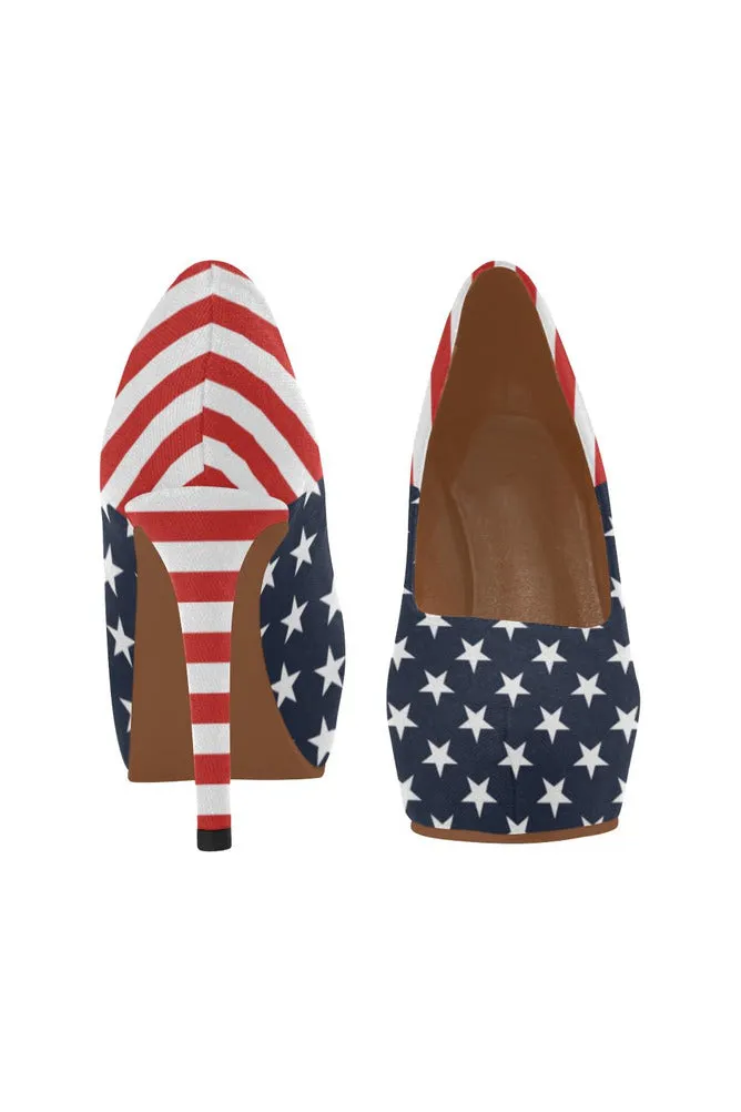 Stylish Americana High Heels for Chic Comfort and Elegance