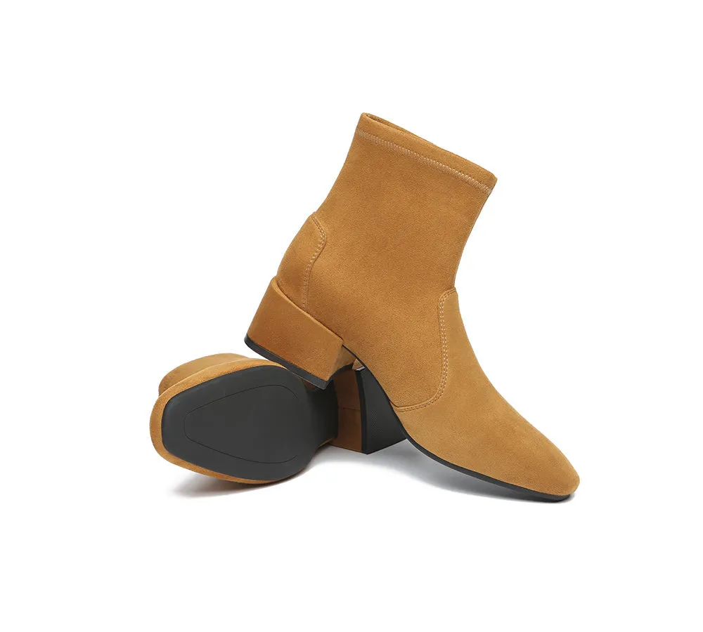 Ankle Sock Microsuede Boots Women Kenia