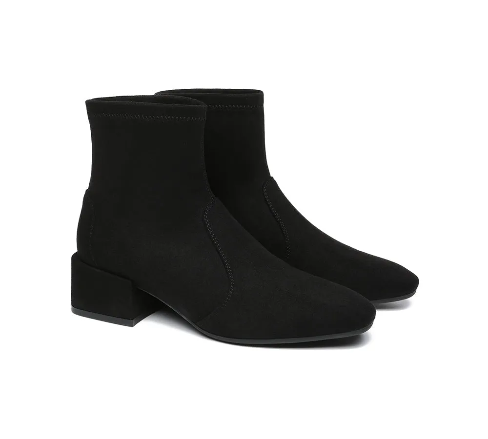 Ankle Sock Microsuede Boots Women Kenia