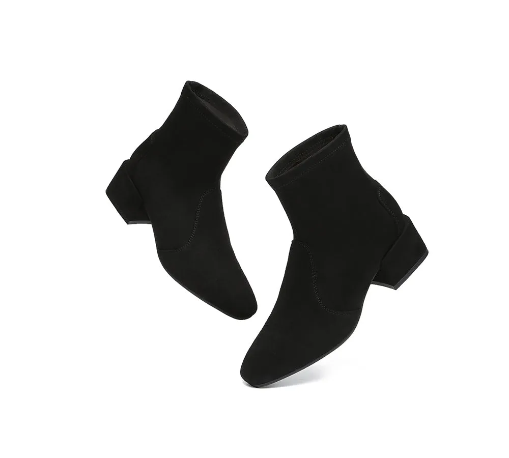 Ankle Sock Microsuede Boots Women Kenia