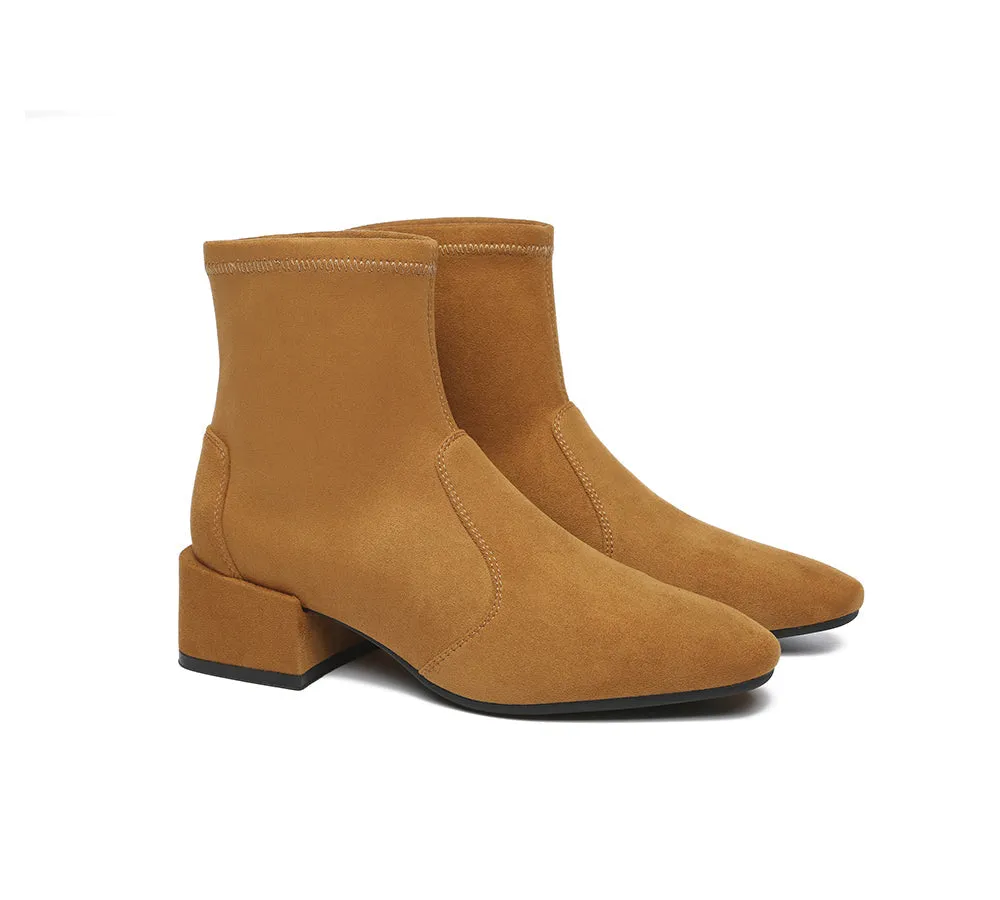 Ankle Sock Microsuede Boots Women Kenia