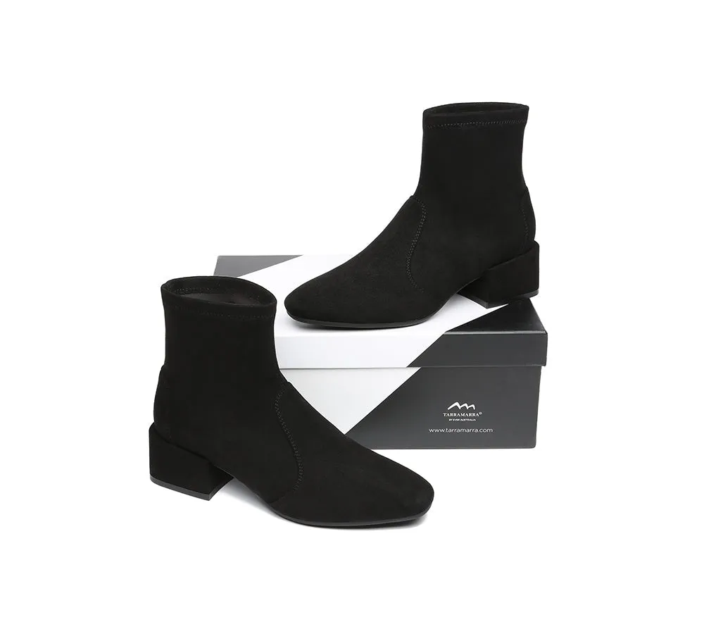 Ankle Sock Microsuede Boots Women Kenia