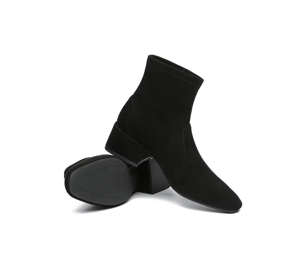 Ankle Sock Microsuede Boots Women Kenia