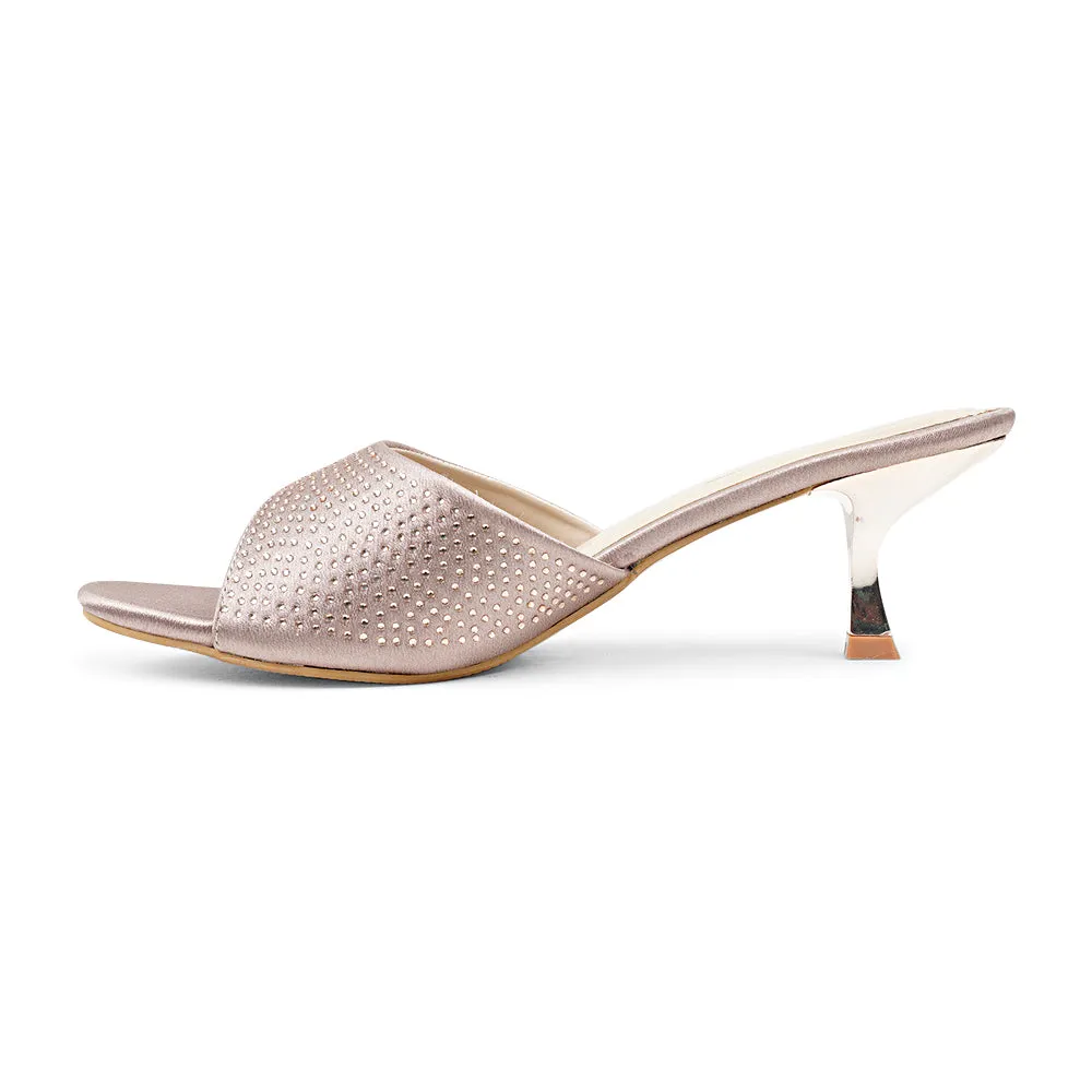 Bata AURORA Slip-On Kitten Heel Sandal