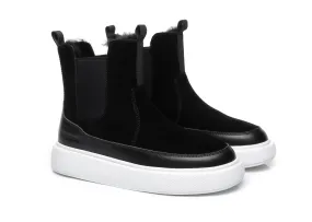 Black Ankle Sneaker Women Futura