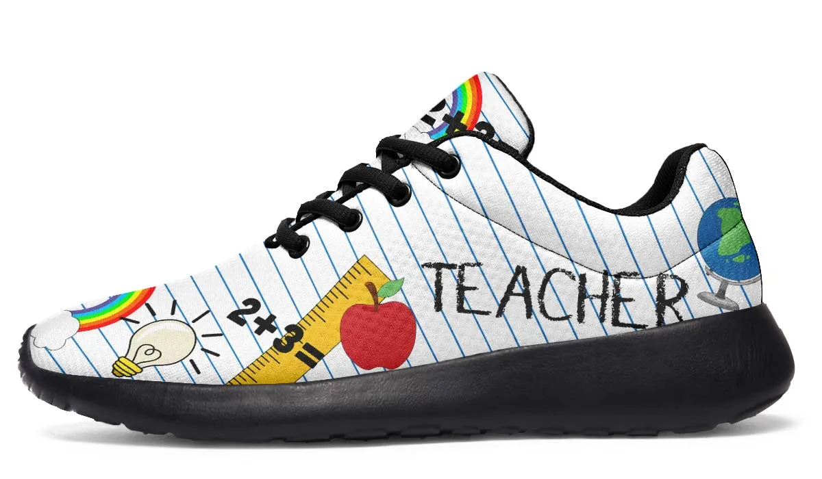 Bold Teacher Sneakers