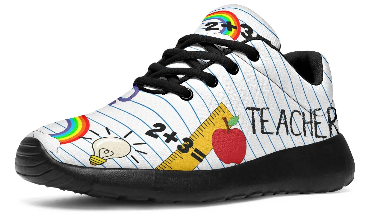 Bold Teacher Sneakers