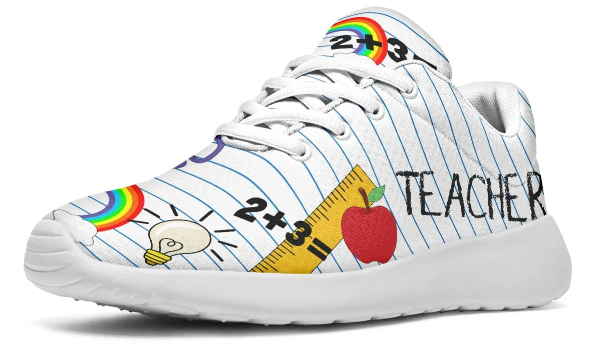 Bold Teacher Sneakers