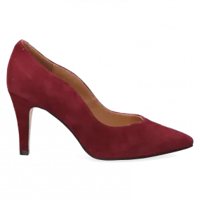 Caprice Ladies Court Suede Shoe 22403 549