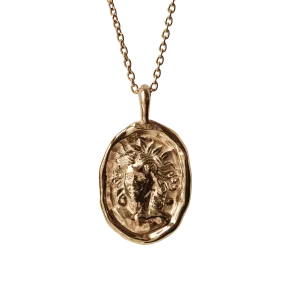 Cassandra of Troy Molten Gold Pendant