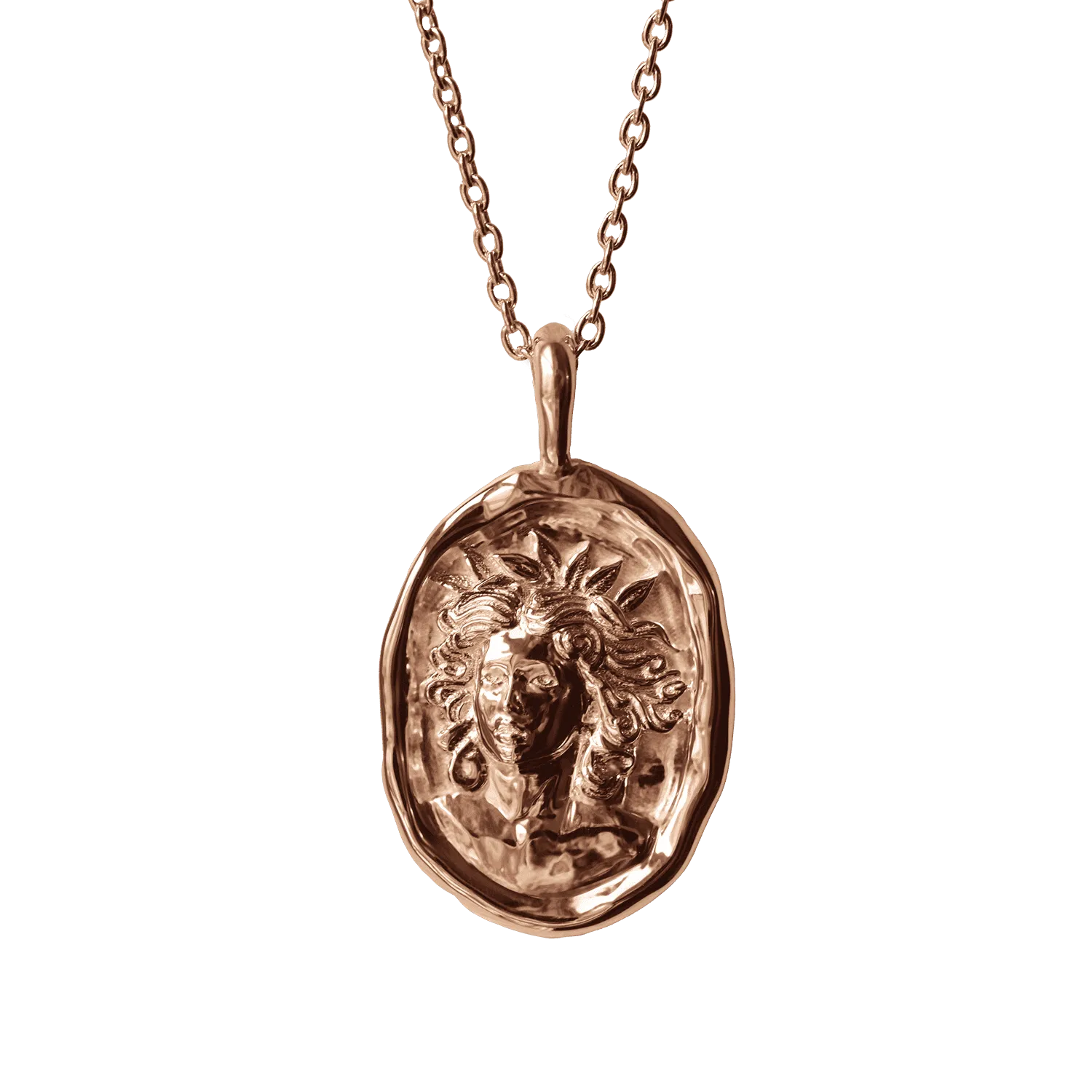 Cassandra of Troy Molten Gold Pendant