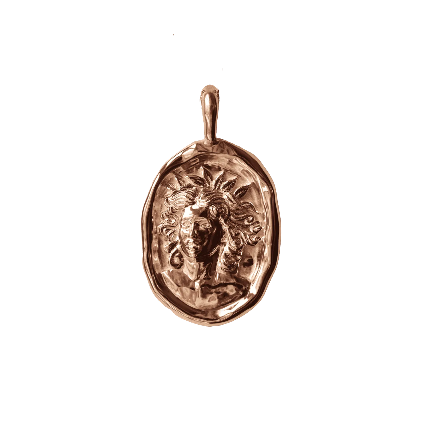 Cassandra of Troy Molten Gold Pendant