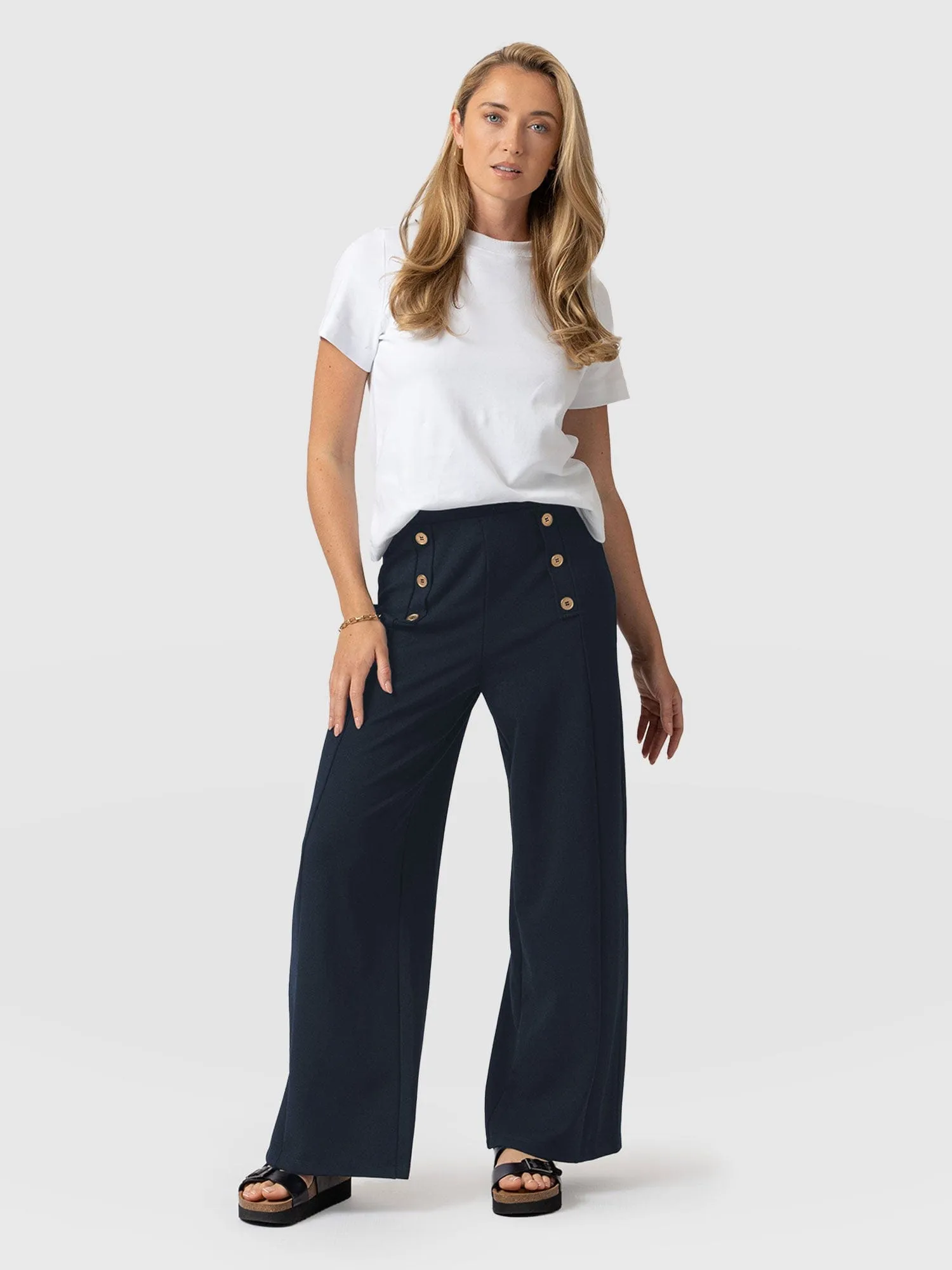 Chelsea Pant - Navy