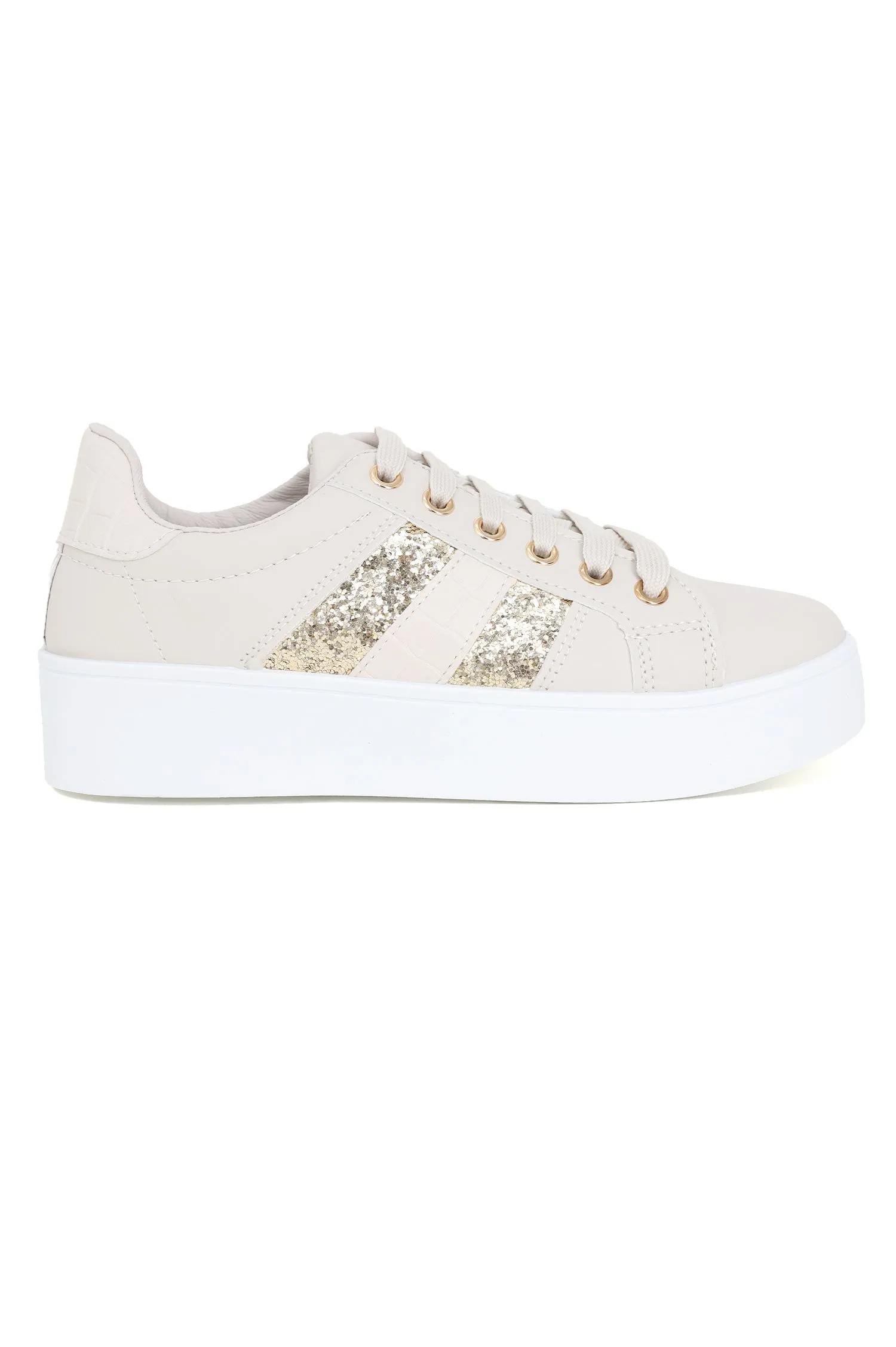 CHIC WOMEN SNEAKERS-BEIGE