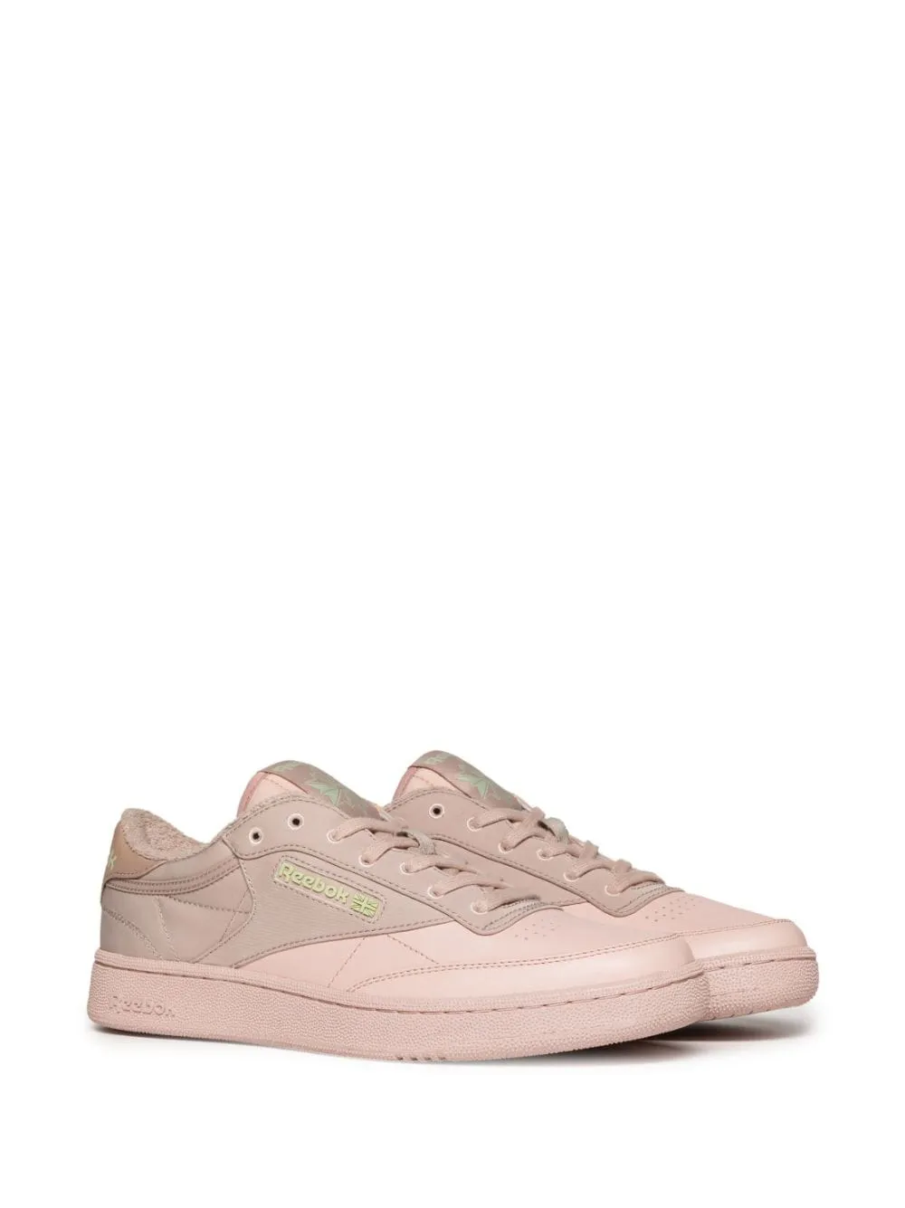 Club C 85 Twill Leather (Light Pink/Mushroom)