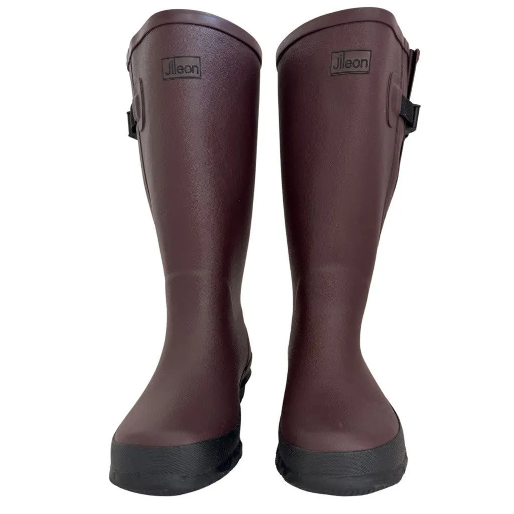 Extra Wide Calf Wellies with Rear Expansion - up to 50cm Calf - Wide in Foot & Ankle