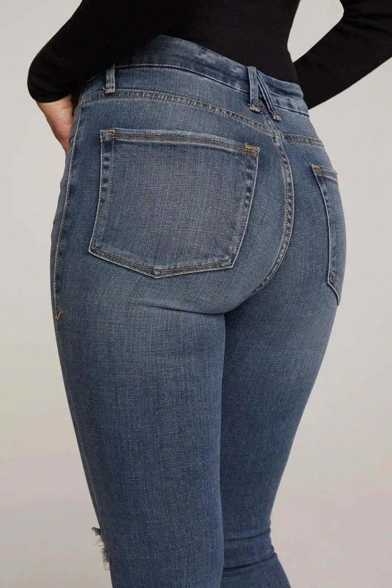 Good Legs Crop Jeans by Good American