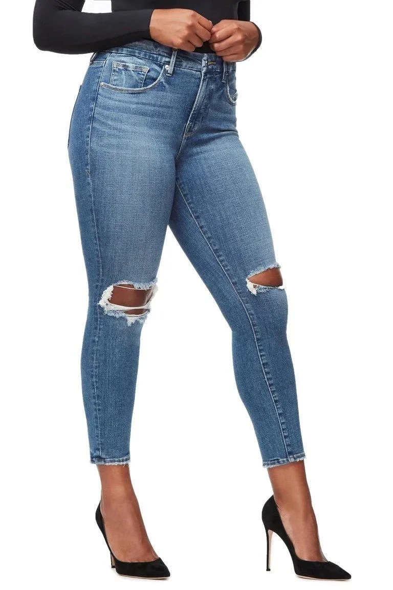 Good Legs Crop Jeans by Good American