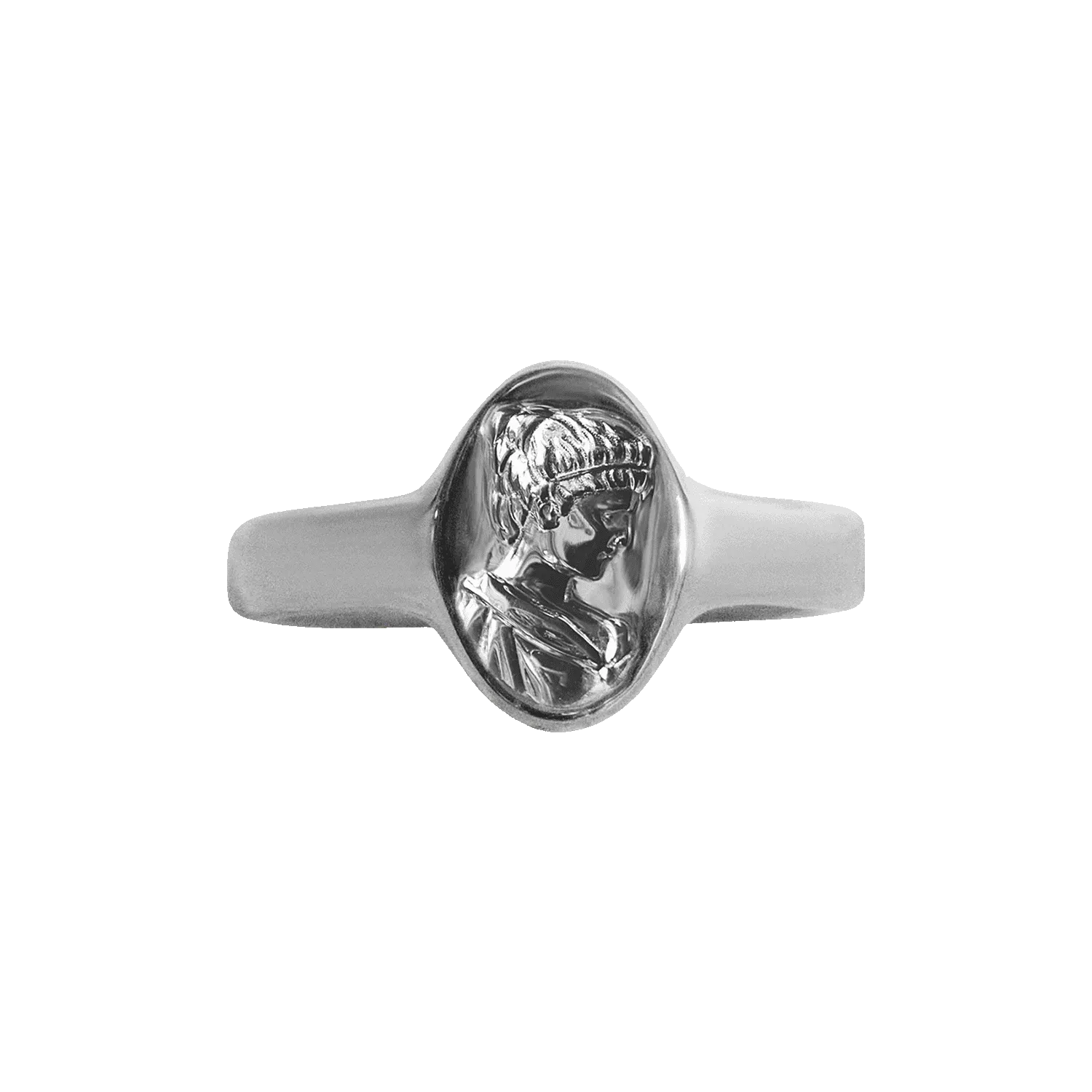 Hypatia Solid Gold Signet Ring