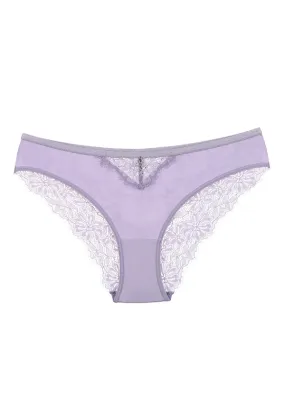 LAREINA Plus Sexy Lace Chic Brief Panties