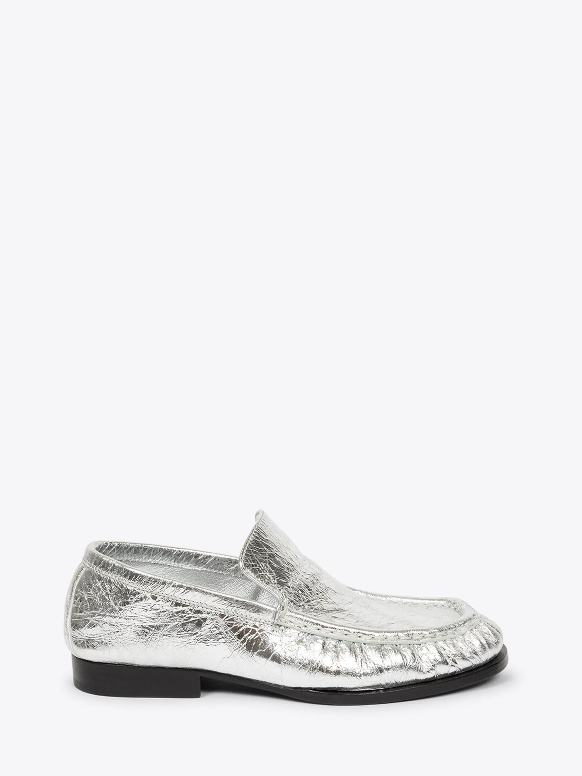 Metallic loafers