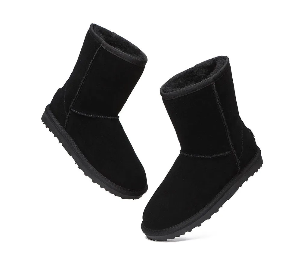 Premium Australian Sheepskin Boots Unisex Short Classic Plus