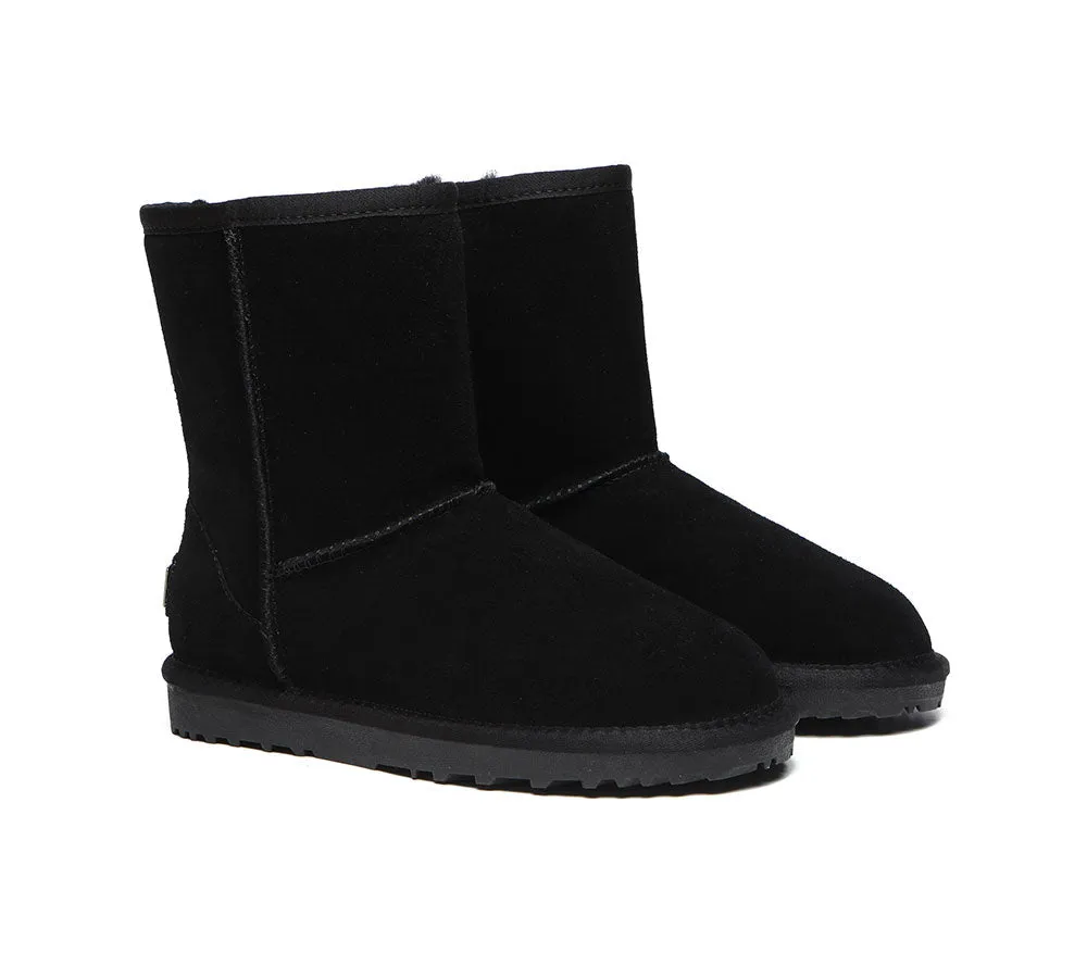 Premium Australian Sheepskin Boots Unisex Short Classic Plus