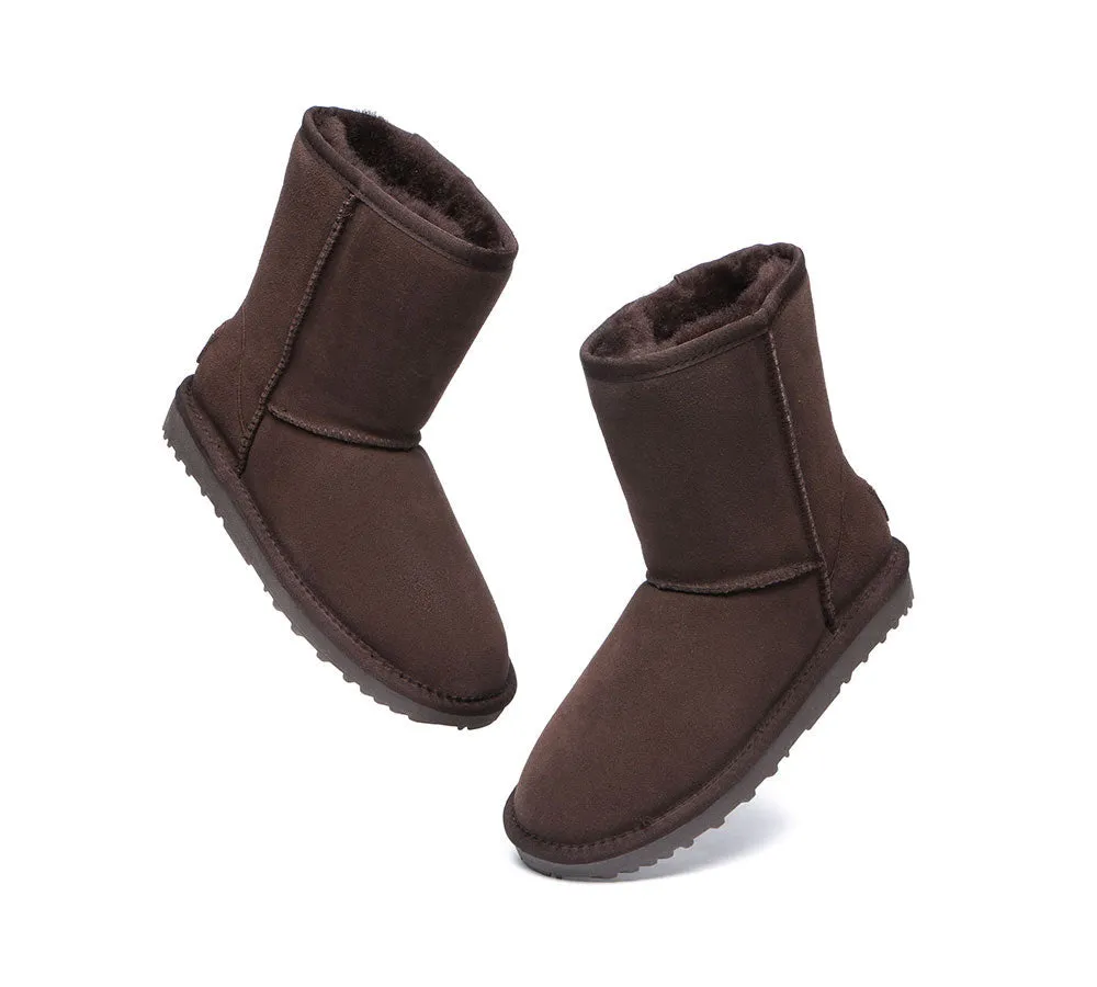 Premium Australian Sheepskin Boots Unisex Short Classic Plus