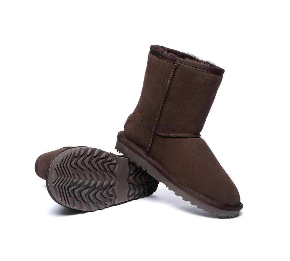 Premium Australian Sheepskin Boots Unisex Short Classic Plus