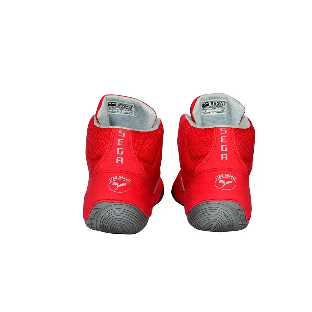 Sega New Ring Wrestling/Kabaddi Shoes (Red)