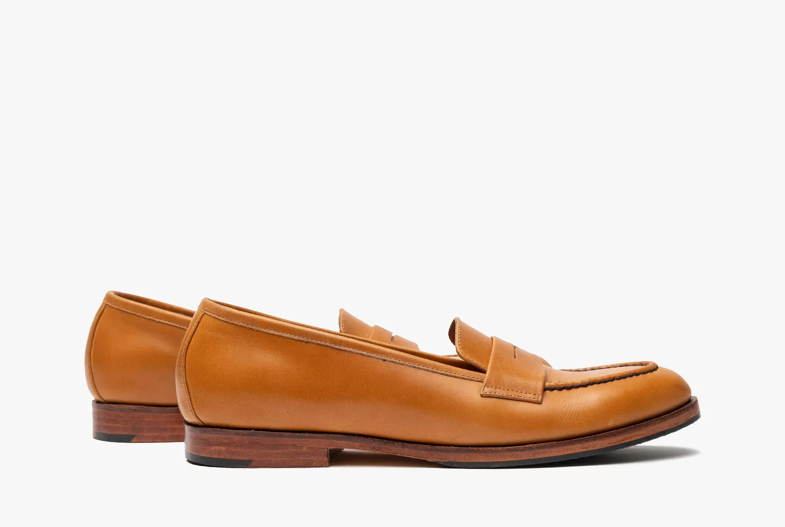 The Bonnie Penny Loafers - Cognac Tan