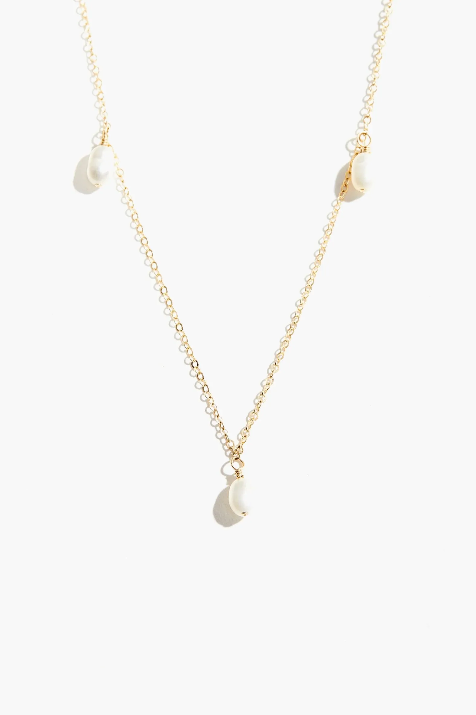 Triple Pearl Necklace