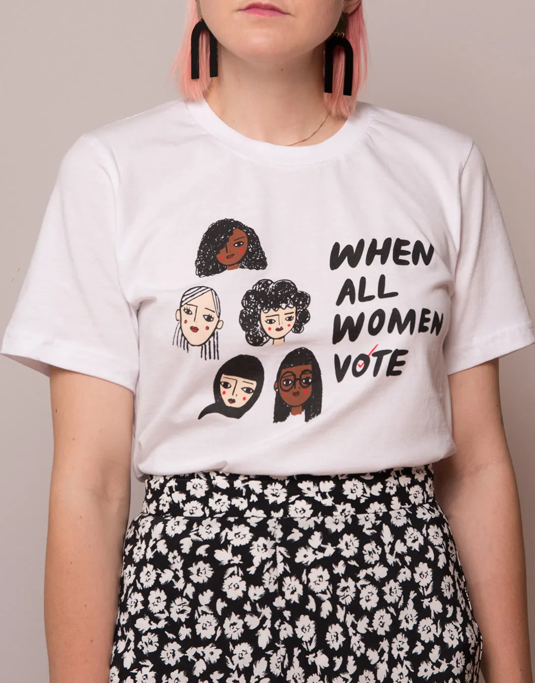 When All Women Vote Tee