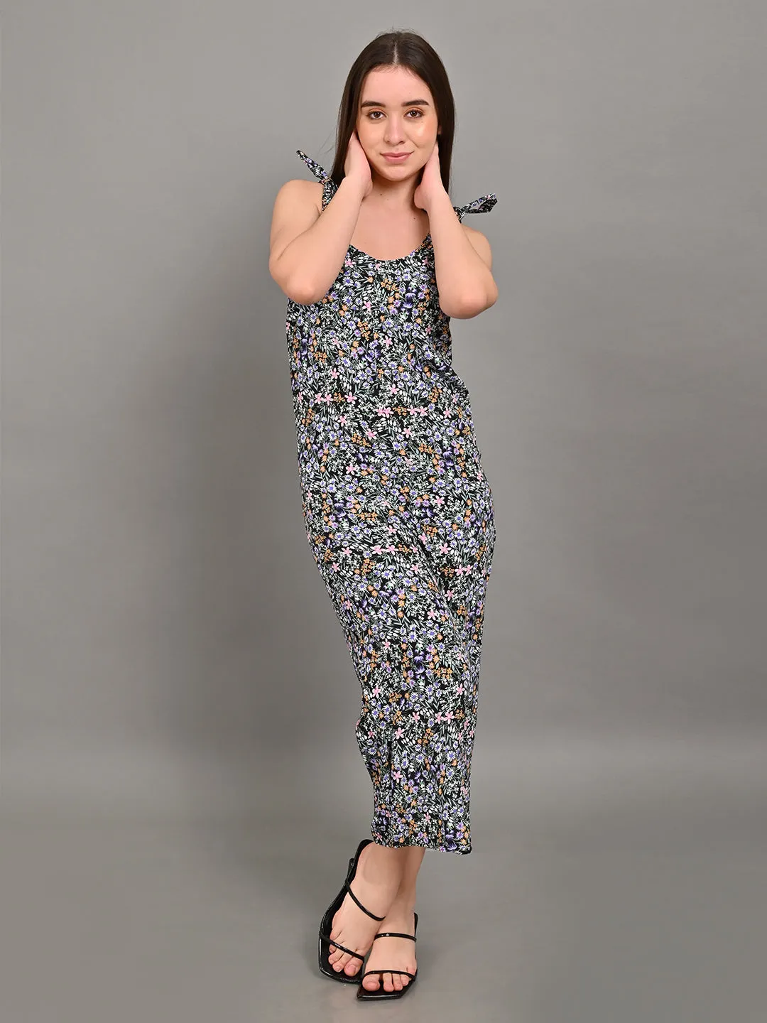 Women Floral Jumpsuit