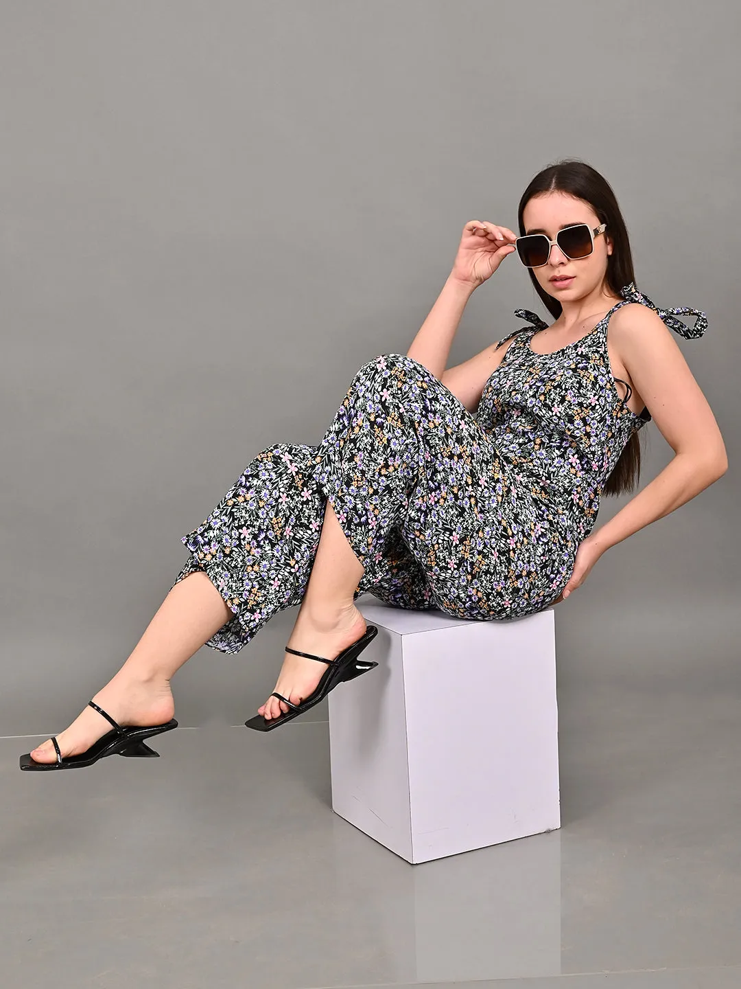 Women Floral Jumpsuit